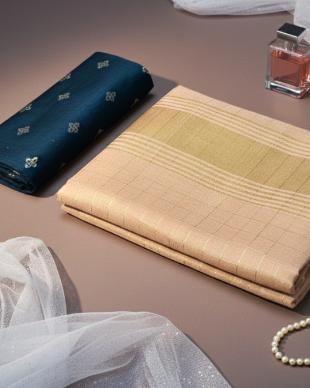 Bangalore Checks Cotton Saree
