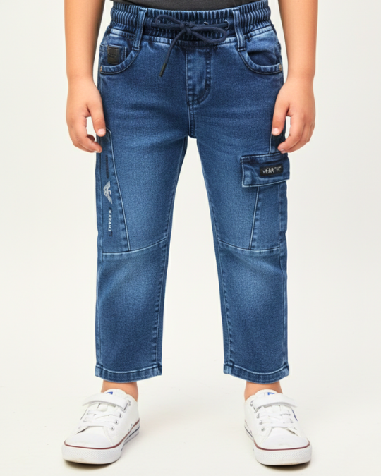 Boys' Utility Jogger Denim Jeans
