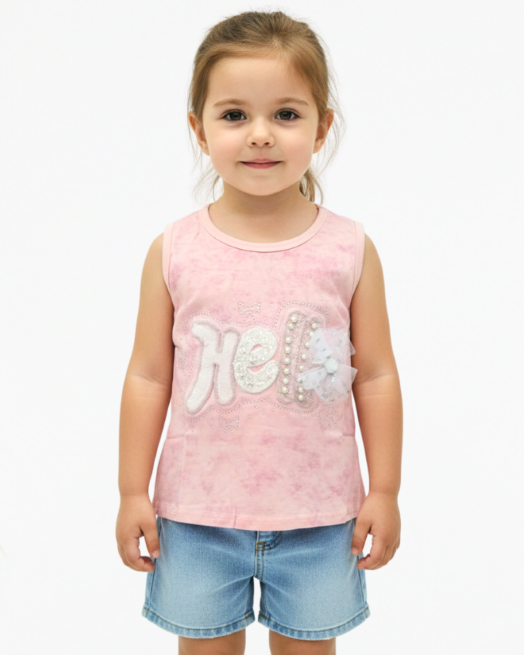 Arm Cut Blouse Xingelin Embroidered Edition