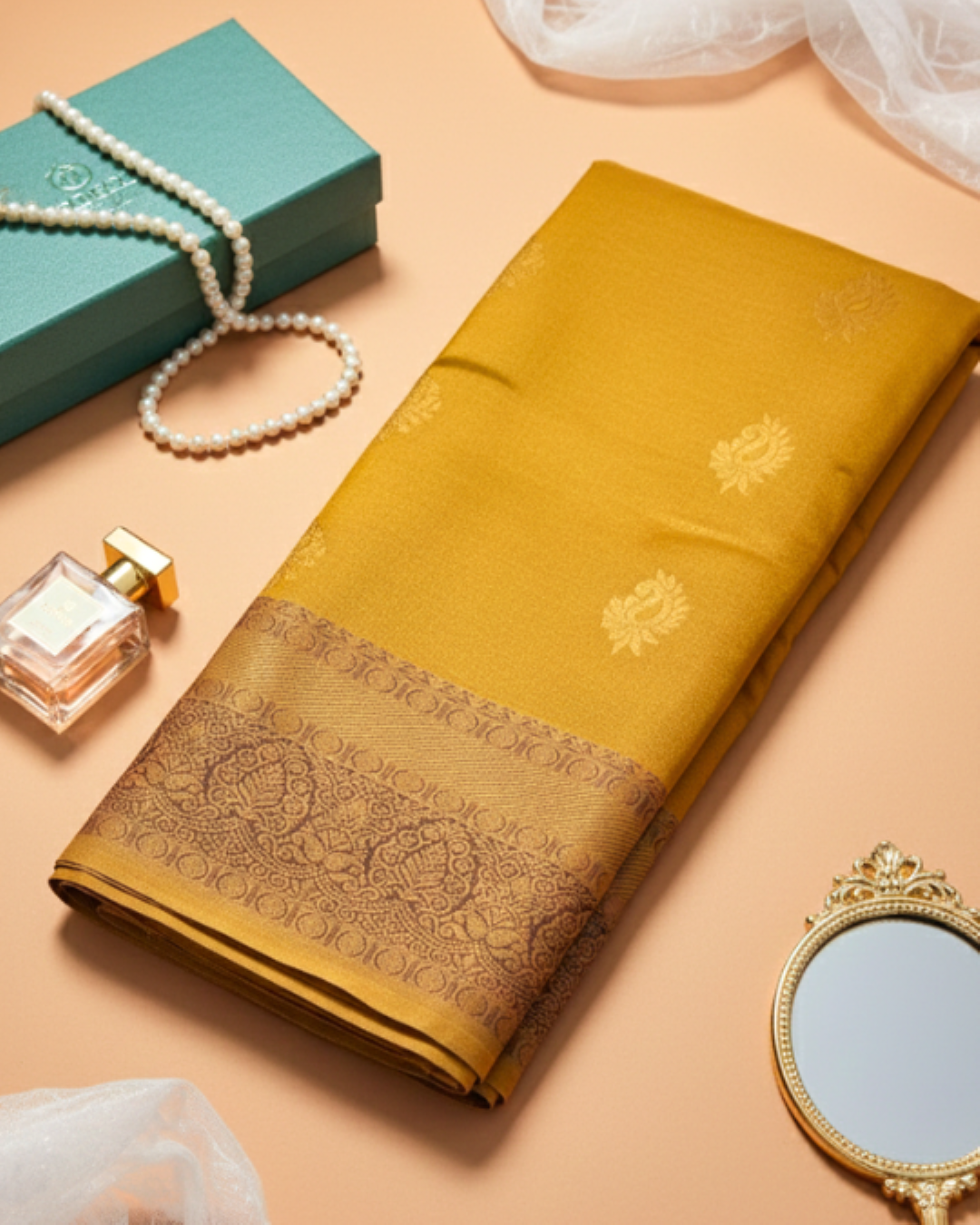 Sanmika Pattu Saree Classic Paisley