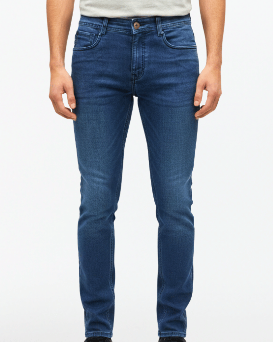 Boys Classic Indigo Slim Fit Denim – Dark Blue