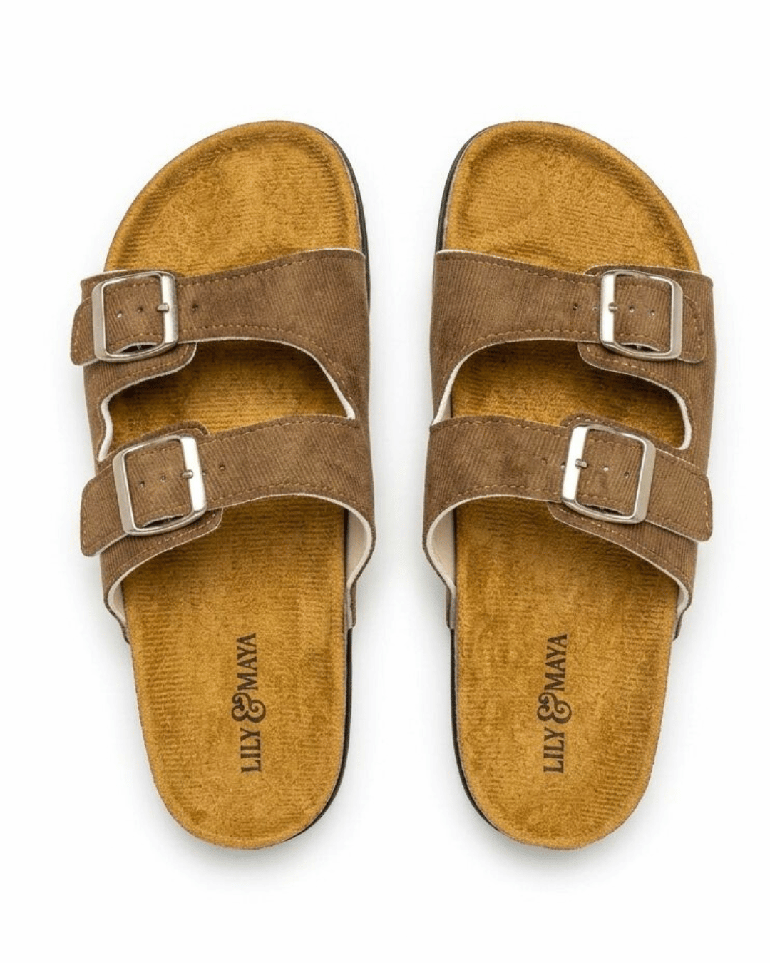 Women's Lily & Maya Buckle Strap Sandals