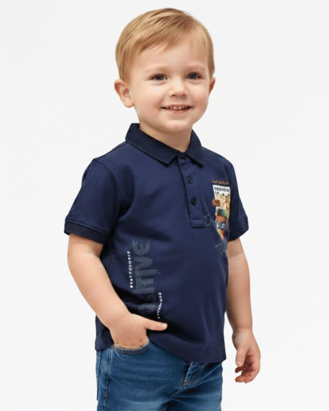 Boys' Essential T-Shirt | Blue shades
