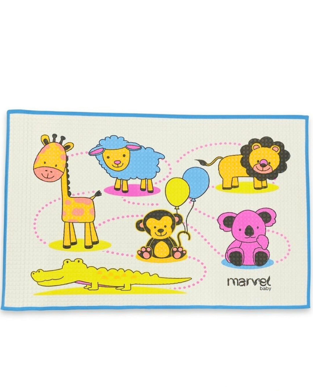 Safari Friends Baby Cot Sheet