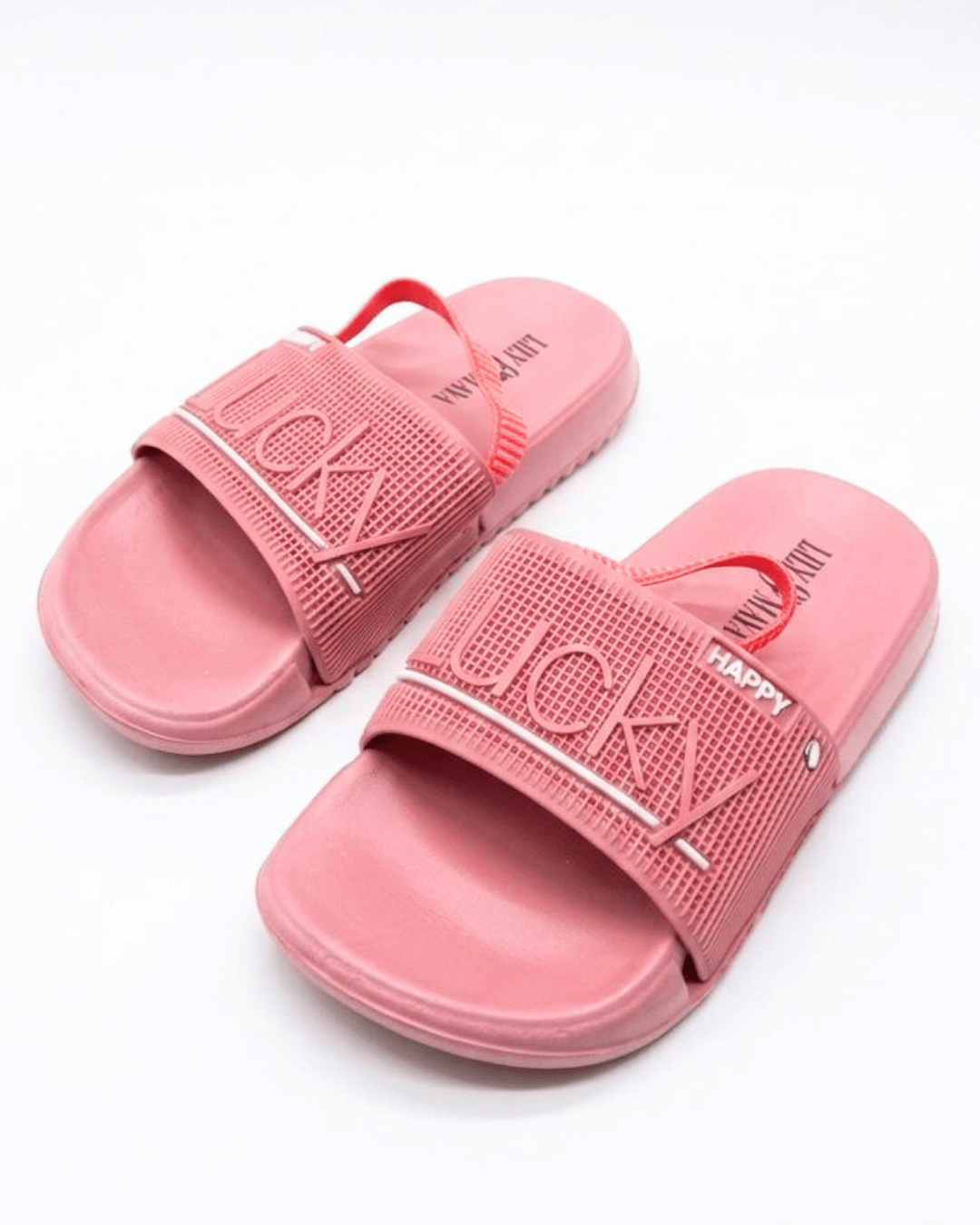 "Lucky Steps" Back-Strap Sandals