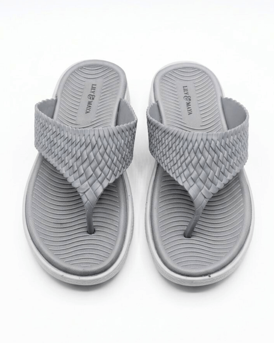 Women's Diamond-Weave Comfort Wedge Sandals