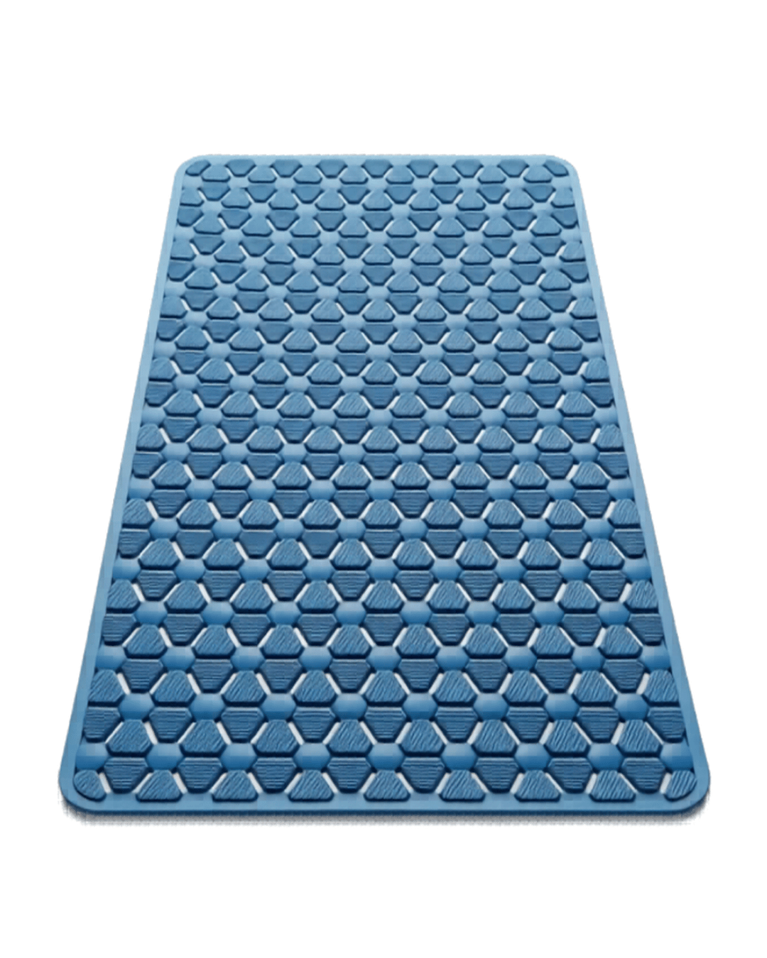 Hex-Pattern Non-Slip Safety Bath Mat