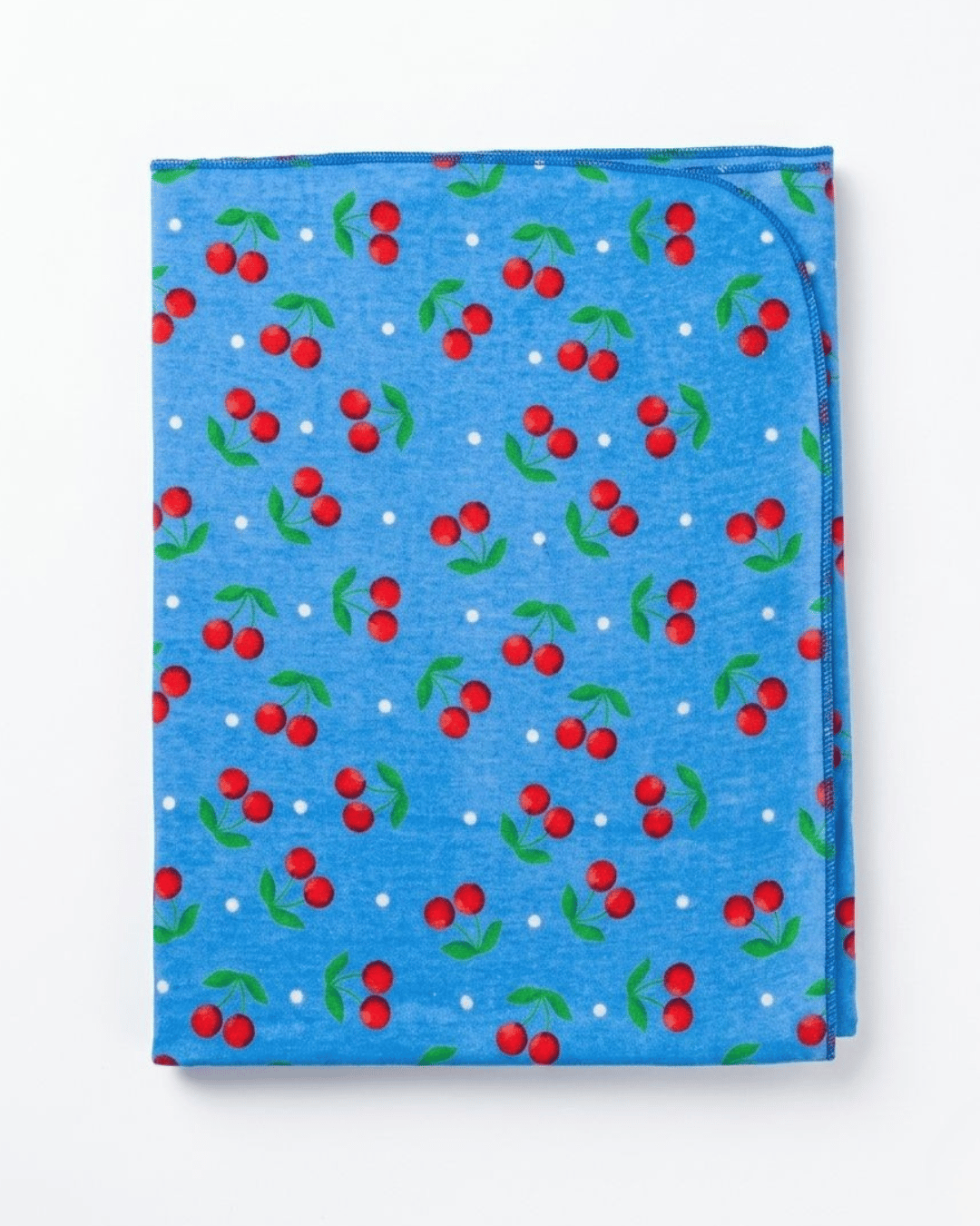 Vibrant Printed Baby Panel Sheets | Blue