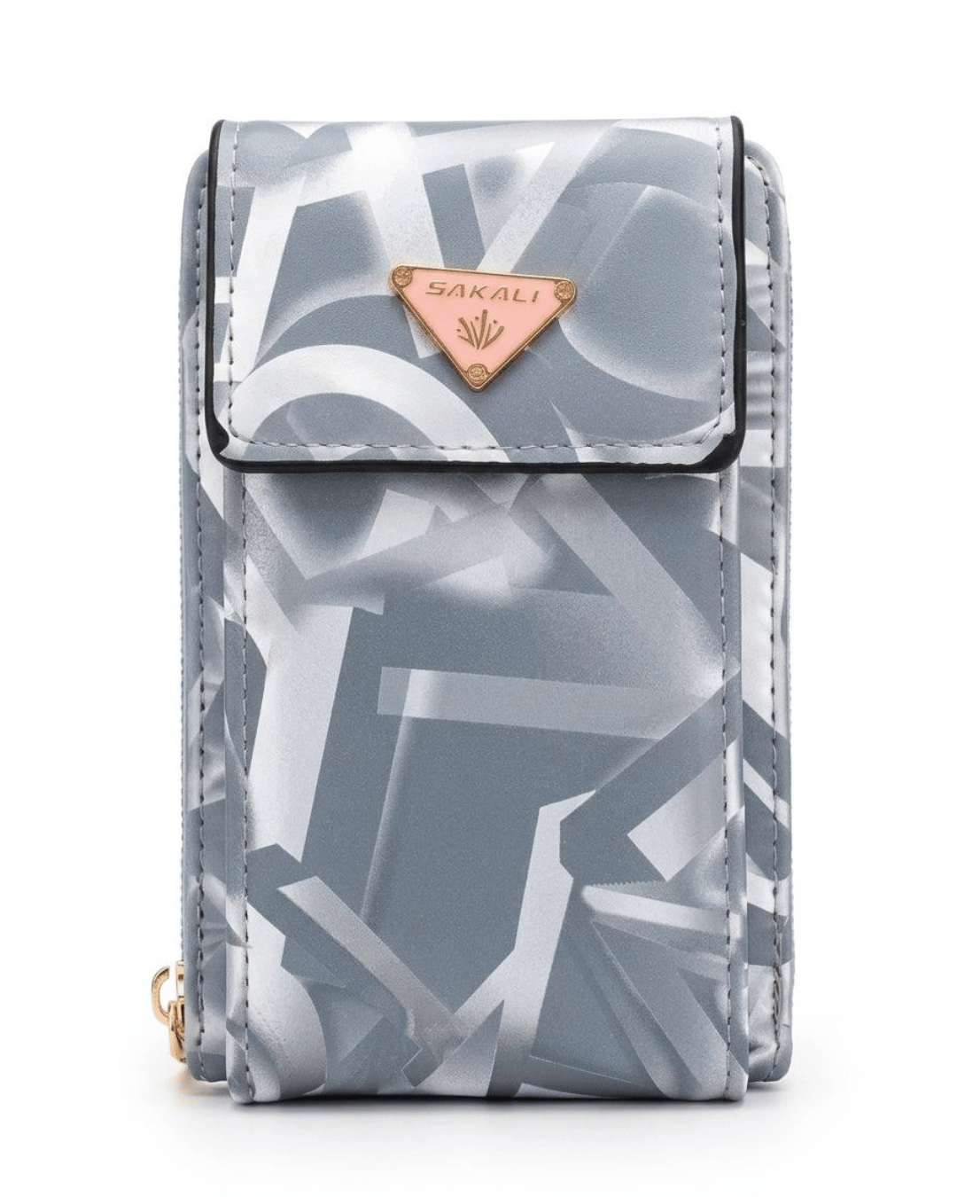Women's Artistic Print Crossbody Phone Purse