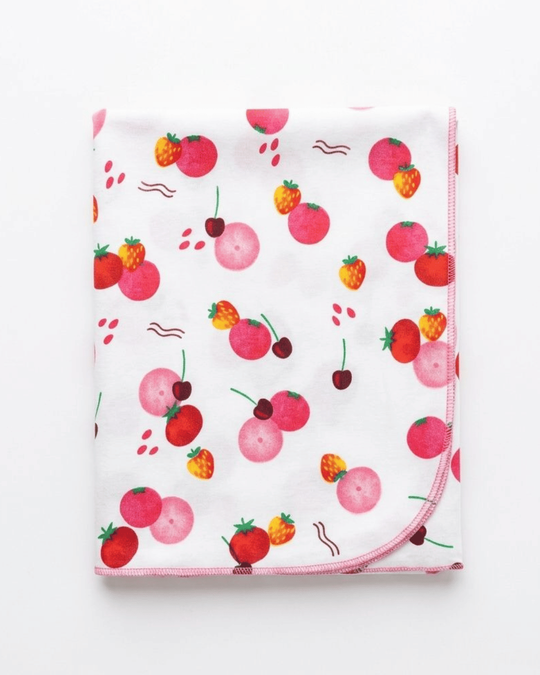 Vibrant Printed Baby Panel Sheets | White