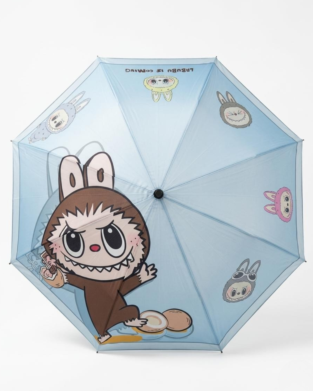 Labubu "Coming Soon" Character Umbrella