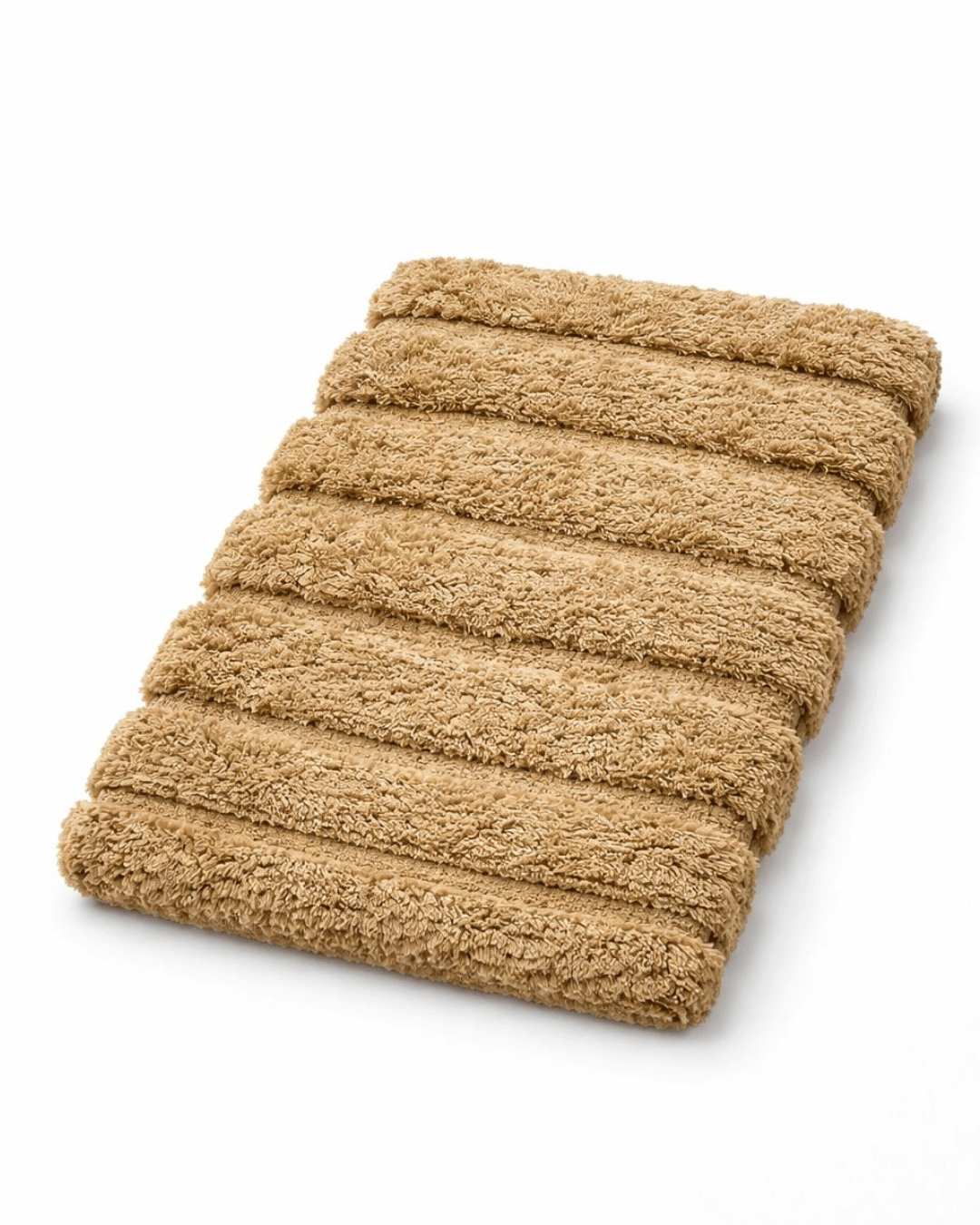 Ribbed Ultra-Plush Microfiber Bath Mat