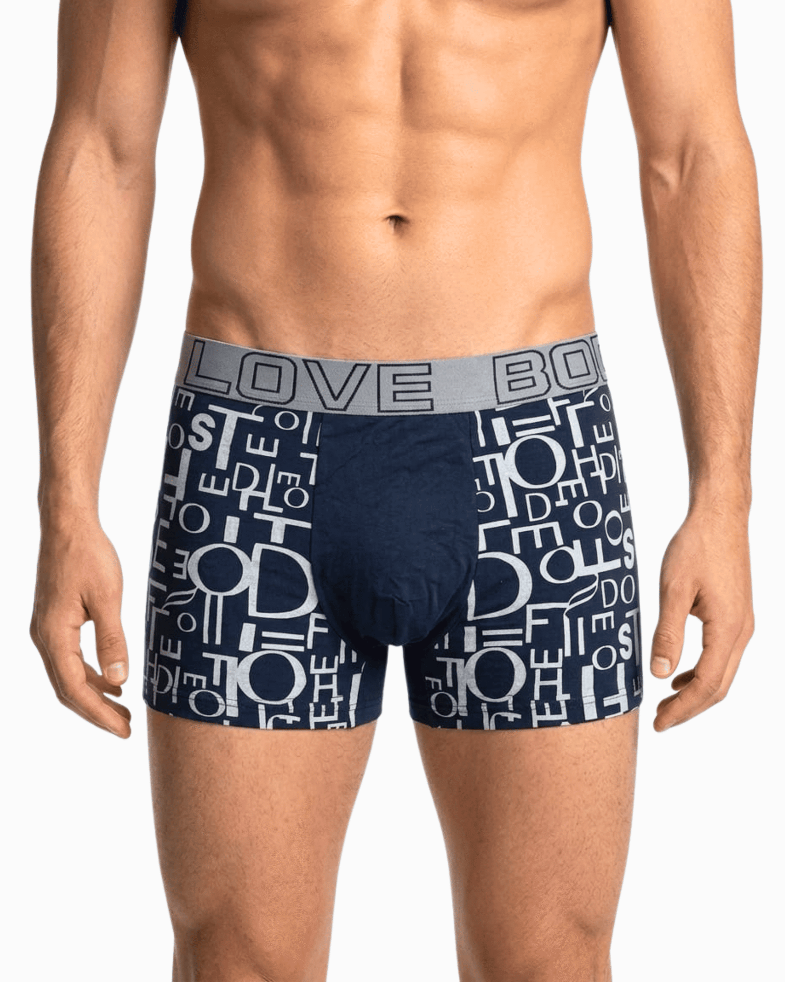 Premium Graphic Print Boy’s Boxers | Navy Blue | Teal Green | Blue