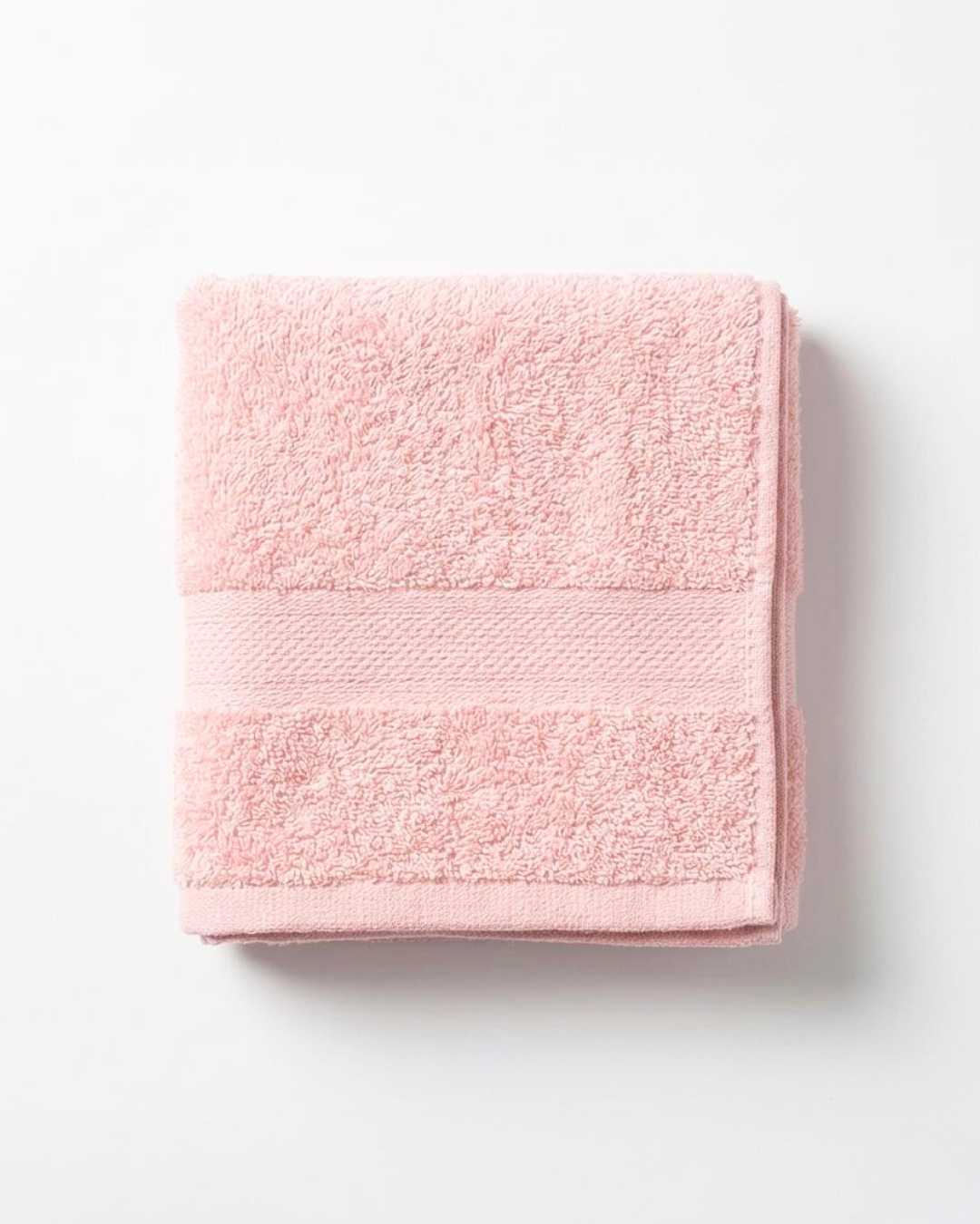 Plush Soft & Comfortable Terry Bath Towel | Blush Pink