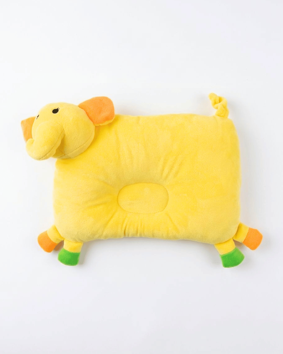 Baby Elephant Head-Shaping Pillow