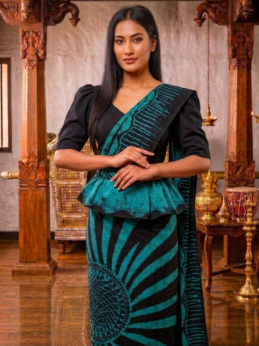 Elegant Premium Batik Saree