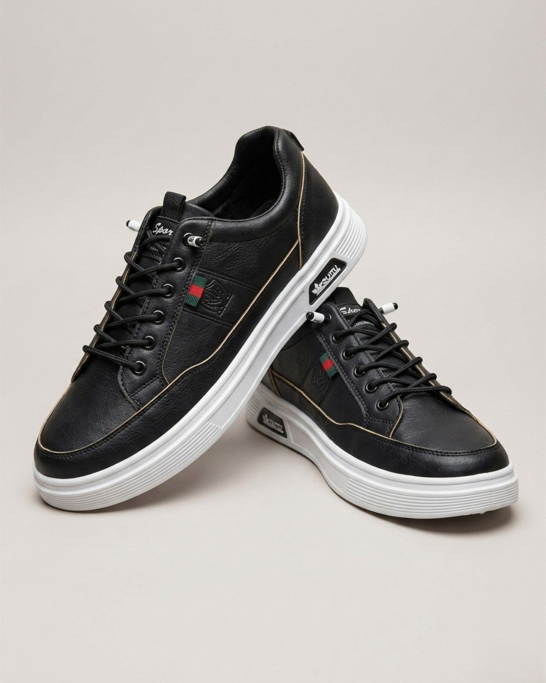 Men's Premium Casual Sneakers | Black