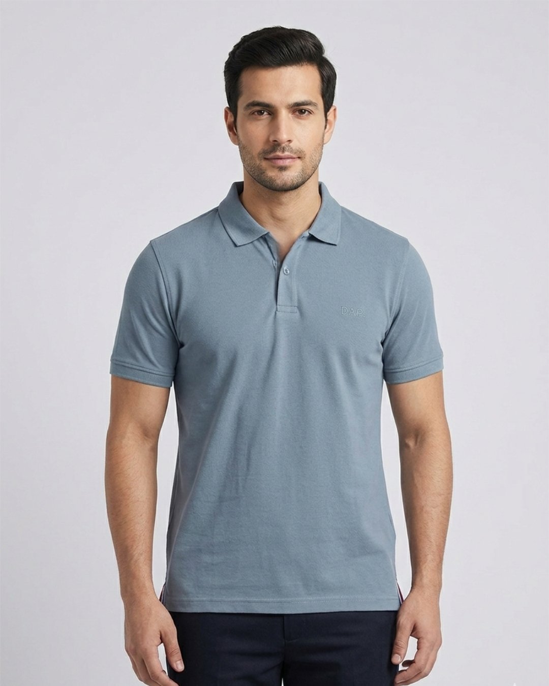 Dapper Cey Men’s Essential Polo T-Shirt | Blue