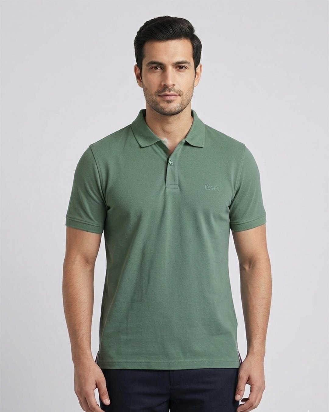 Dapper Cey Men’s Essential Polo T-Shirt | Green