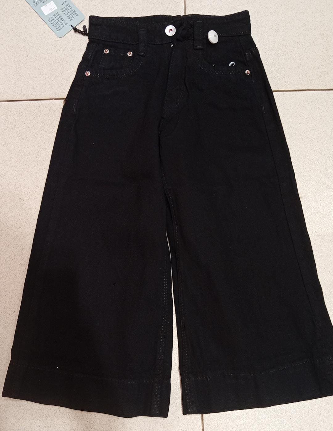 Kid's Baggy Denim | Black